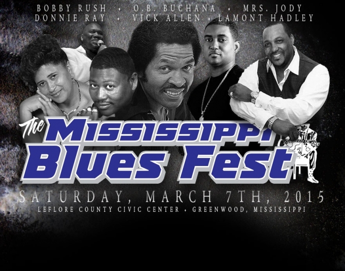 Mississippi Blues Fest 2015 Leflore Civic Center Call 6624534065